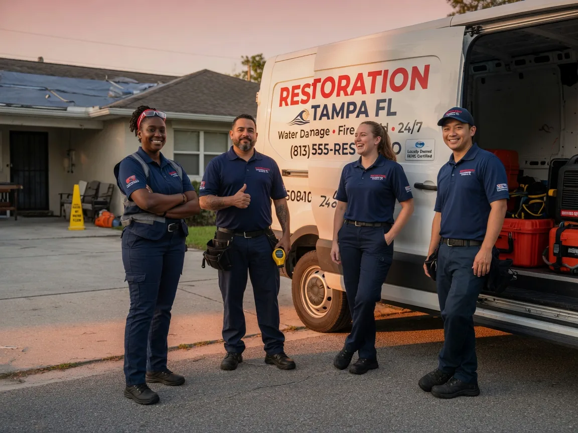 Water Damage Restoration company in Trenton, GA
